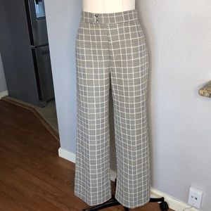 Vintage 70’s Jack Winter wide leg plaid pants